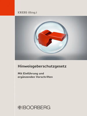 cover image of Hinweisgeberschutzgesetz